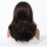 Dark Chocolate Brown Wig - MARKETPLACE | Brown, Fringe, Synthetic Hair | Milk & Honey Wigs