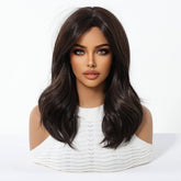Dark Chocolate Brown Wig - MARKETPLACE | Brown, Fringe, Synthetic Hair | Milk & Honey Wigs
