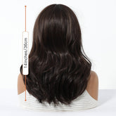 Dark Chocolate Brown Wig - MARKETPLACE | Brown, Fringe, Synthetic Hair | Milk & Honey Wigs