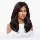 Dark Chocolate Brown Wig - MARKETPLACE | Brown, Fringe, Synthetic Hair | Milk & Honey Wigs