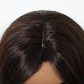 Dark Chocolate Brown Wig - MARKETPLACE | Brown, Fringe, Synthetic Hair | Milk & Honey Wigs