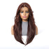Dark Copper 20" 13x6 Lace Front Wig - MARKETPLACE | Brown, 13x6 Lace Front, Synthetic Hair | Milk & Honey Wigs