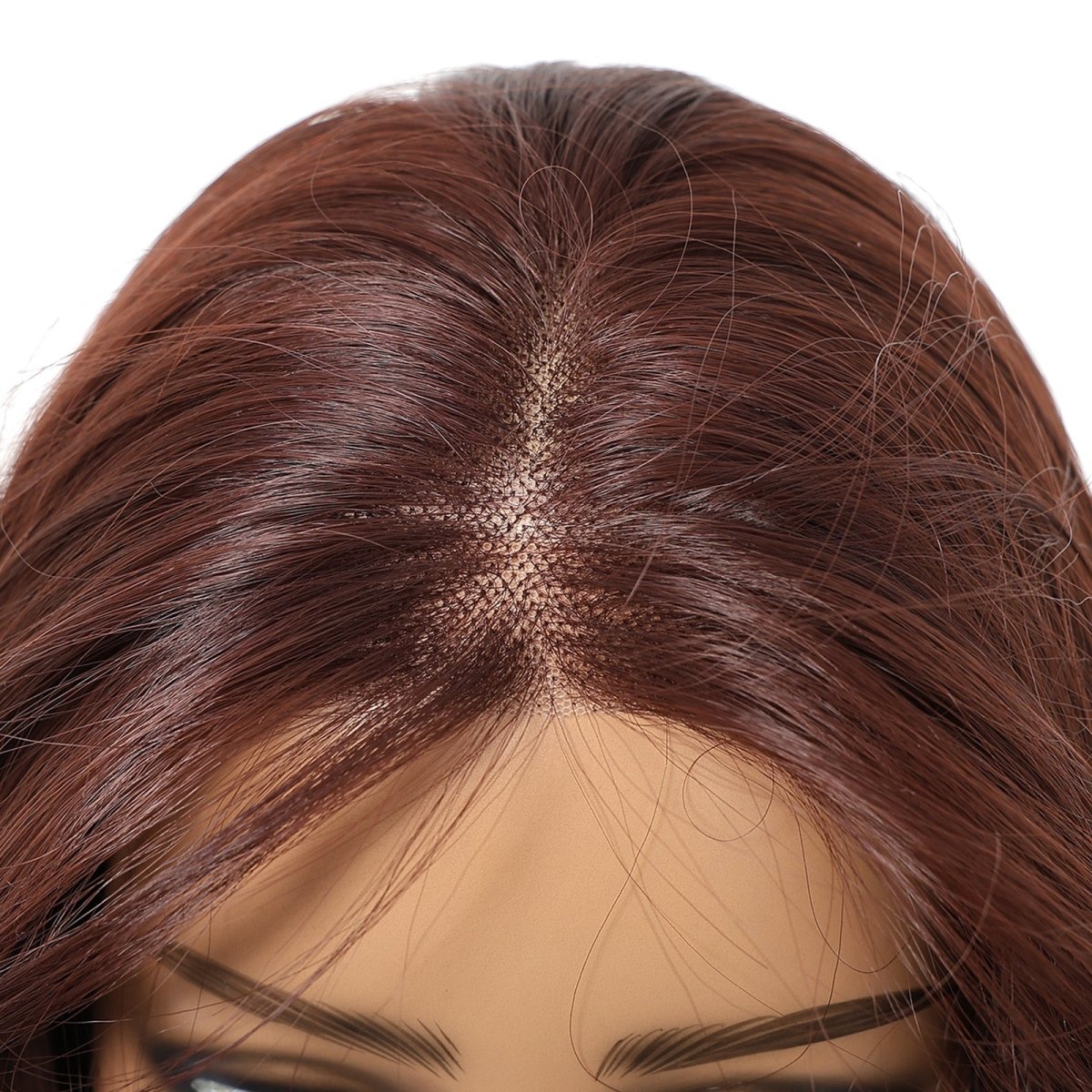 Dark Copper 20" 13x6 Lace Front Wig - MARKETPLACE | Brown, 13x6 Lace Front, Synthetic Hair | Milk &amp; Honey Wigs