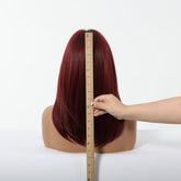 Deep Burgundy Red Layers Wig - MARKETPLACE | Red, Fringe, Synthetic Hair | Milk & Honey Wigs