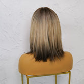 DENISE Ombre Brown Fringe Wig | Milk & Honey Wigs