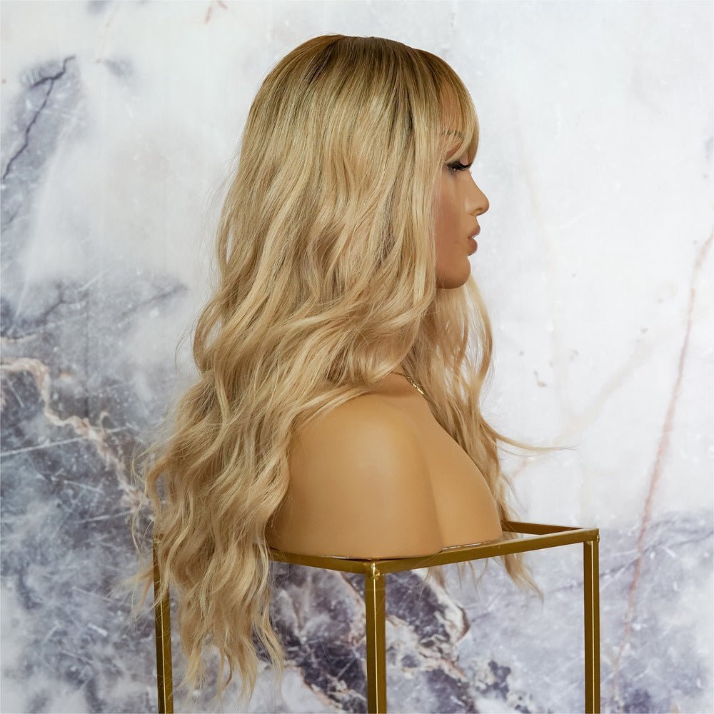 DOLCE Blonde 22" Fringe Wig - Milk &amp; Honey Wigs