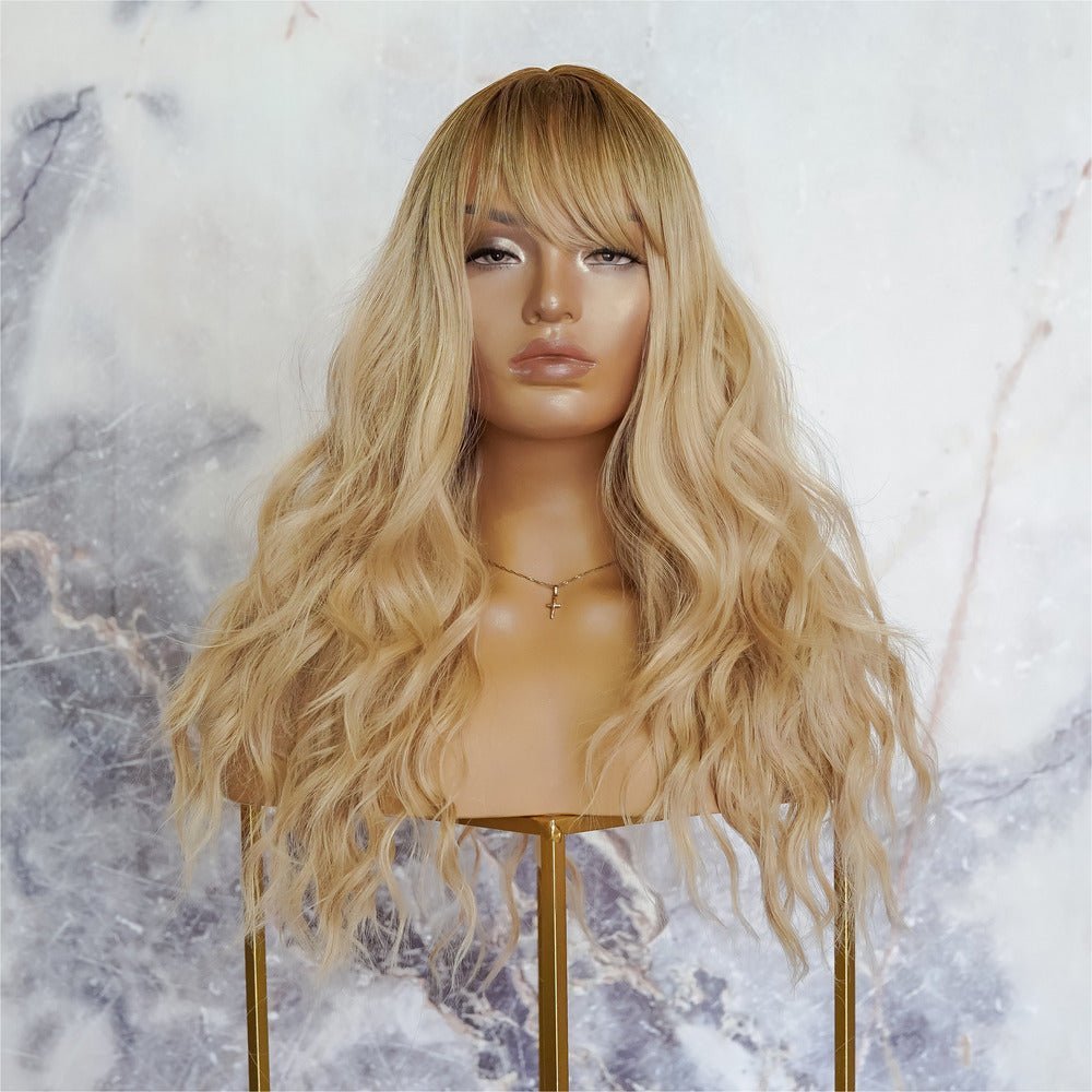DOLCE Blonde 22" Fringe Wig - Milk &amp; Honey Wigs