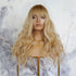 DOLCE blonde synthetic wavy fringe wig | Milk & Honey Wigs