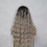 ELEANOR Grey Ombre Lace Front Wig | Milk & Honey Wigs