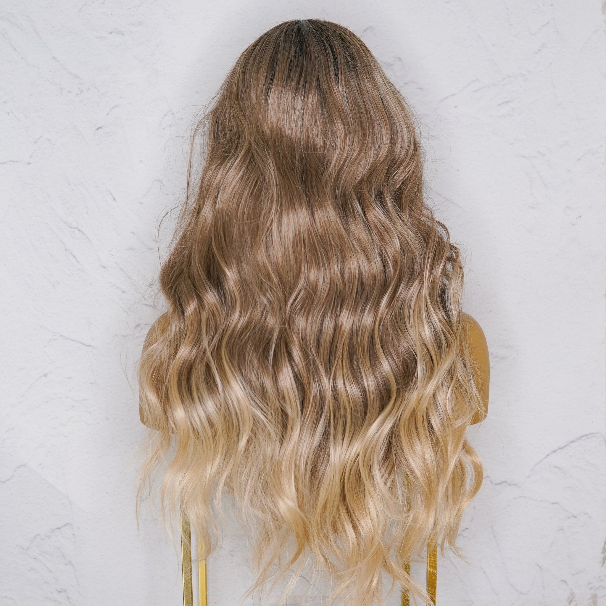 EVELYN - Ombre Blonde - Lace Front Wig | Blonde, Synthetic Hair | Milk &amp; Honey Wigs