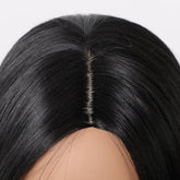 Extra Long Sleek Black Wig - MARKETPLACE | Black, Fringe, Synthetic Hair | Milk & Honey Wigs