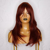 FALLON Red Fringe Wig | Milk & Honey Wigs