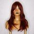 FALLON red synthetic loose wave fringe wig | Milk & Honey Wigs