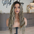 FAYE - Mocha - Lace Front Wig | Brown, 22 Inch, T-Part Lace Front, Synthetic Hair | Milk & Honey Wigs