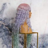 FLORA Rainbow Ombre Lace Front Wig | Milk & Honey Wigs