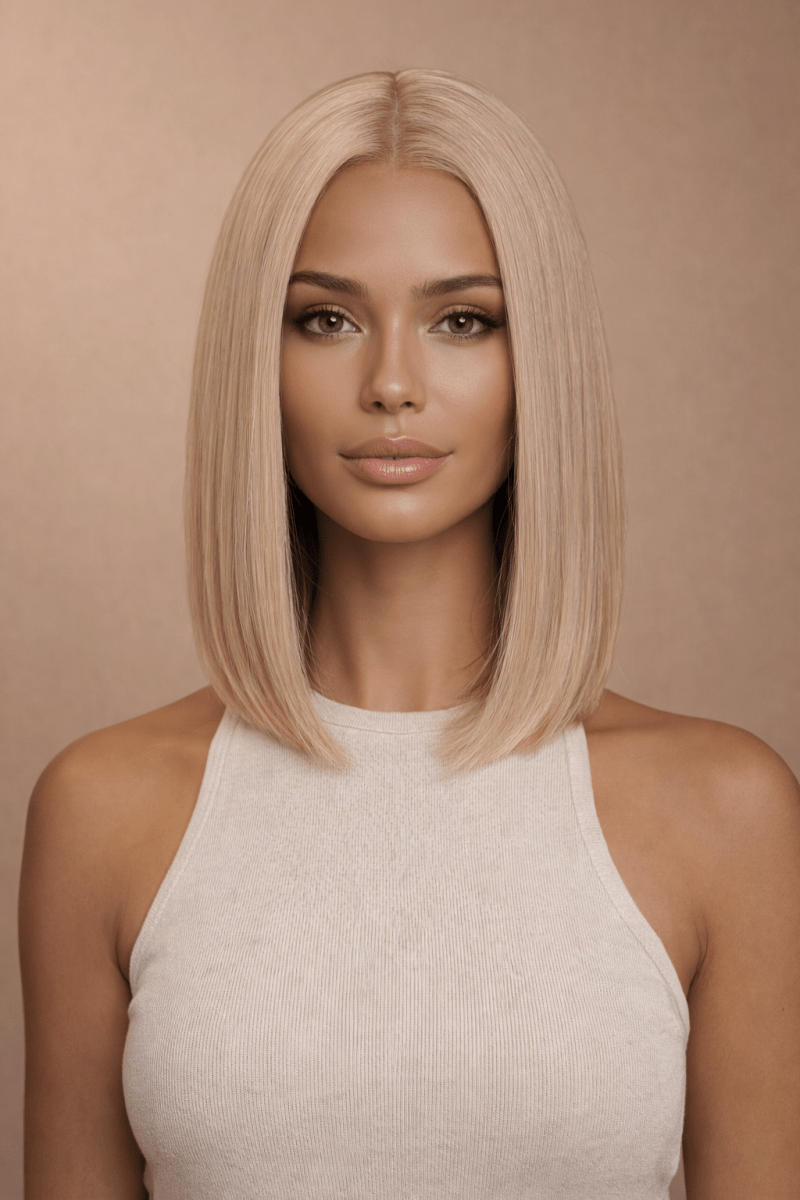 FRANKIE - Blonde - Lace Front Wig - Milk &amp; Honey Wigs