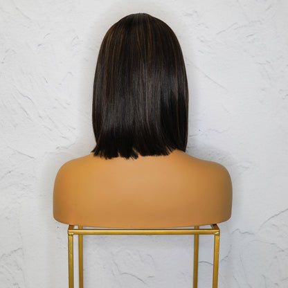 FRANKIE Chocolate Lace Front Wig - Milk &amp; Honey Wigs