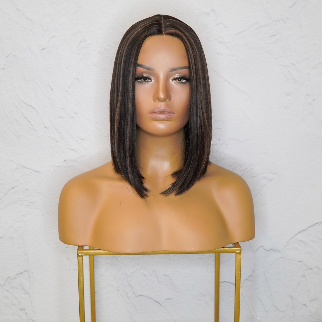 FRANKIE Chocolate Lace Front Wig - Milk &amp; Honey Wigs