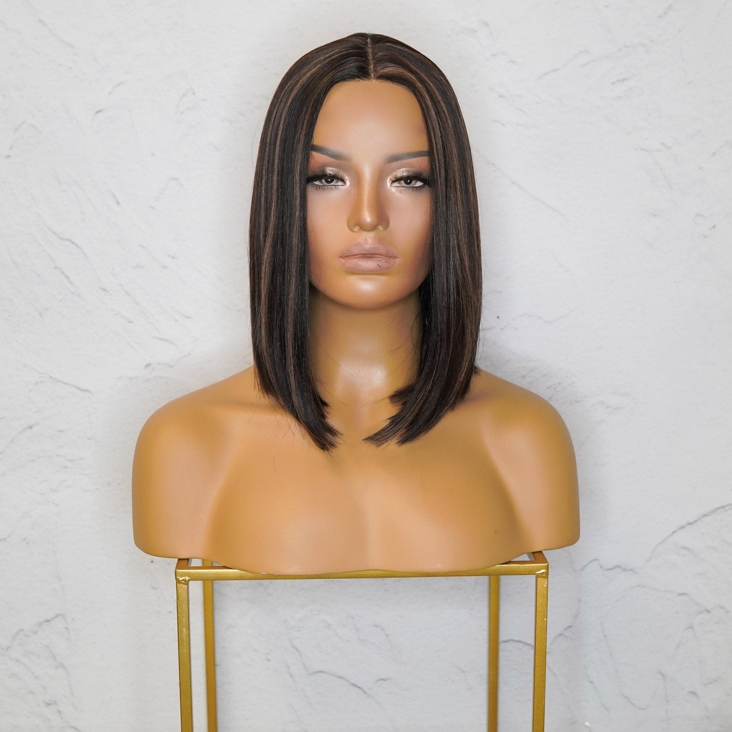 FRANKIE Chocolate Lace Front Wig - Milk &amp; Honey Wigs