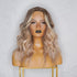 GEMMA ombre blonde synthetic curly lace front wig | Milk & Honey Wigs