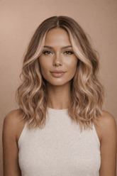 GEMMA - Ombre Blonde - Lace Front Wig | Blonde, 16 Inch, T-Part Lace Front, Synthetic Hair | Milk & Honey Wigs
