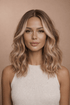 GEMMA - Ombre Blonde - Lace Front Wig | Blonde, 16 Inch, T-Part Lace Front, Synthetic Hair | Milk & Honey Wigs