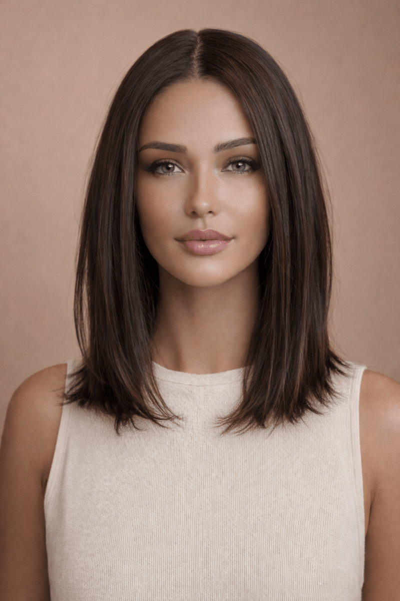 GIA - Chocolate Brown - Lace Front Wig - Milk &amp; Honey Wigs
