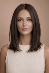 GIA - Chocolate Brown - Lace Front Wig - Milk & Honey Wigs