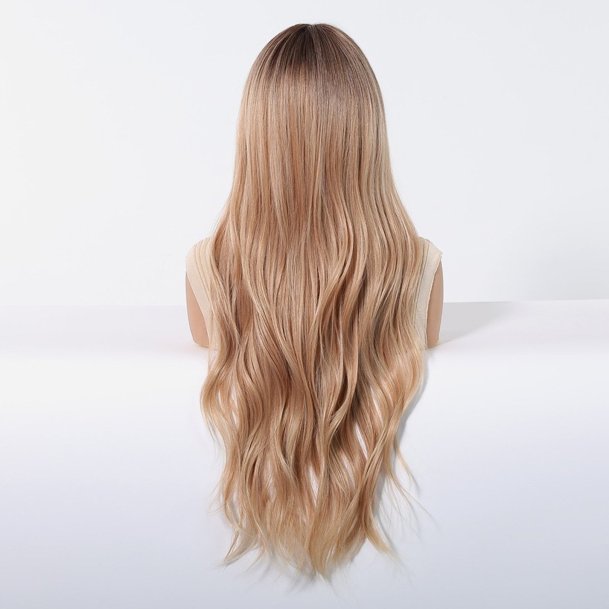 Golden Brown Wig - MARKETPLACE | Brown, Fringe, Synthetic Hair | Milk &amp; Honey Wigs