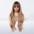 Golden Brown Wig - MARKETPLACE | Brown, Fringe, Synthetic Hair | Milk & Honey Wigs