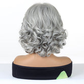 Grey Curl Fringe Wig - MARKETPLACE | Grey, Fringe, Synthetic Hair | Milk & Honey Wigs