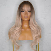 GWEN Ombre Fringe Wig - Milk & Honey Wigs