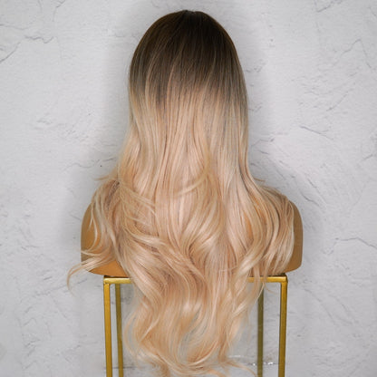 GWEN Ombre Fringe Wig - Milk &amp; Honey Wigs