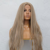 HANNAH Ash Blonde Lace Front Wig | Milk & Honey Wigs