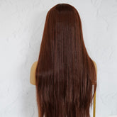 HANNAH Copper Brown Lace Front Wig | Milk & Honey Wigs