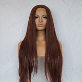 HANNAH Copper Brown Lace Front Wig | Milk & Honey Wigs