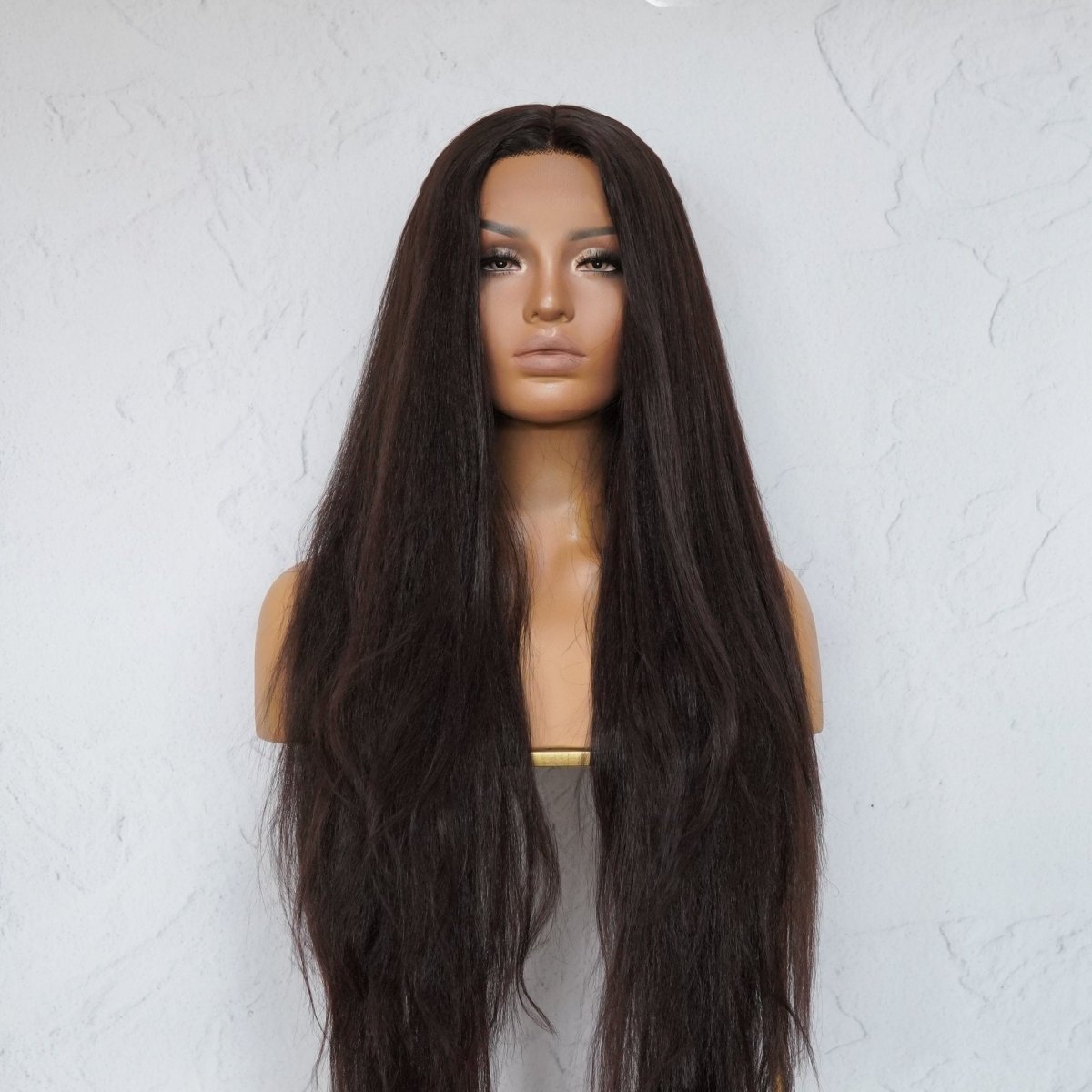 HANNAH - Darkest Brown - Lace Front Wig | Brown, Synthetic Hair | Milk &amp; Honey Wigs