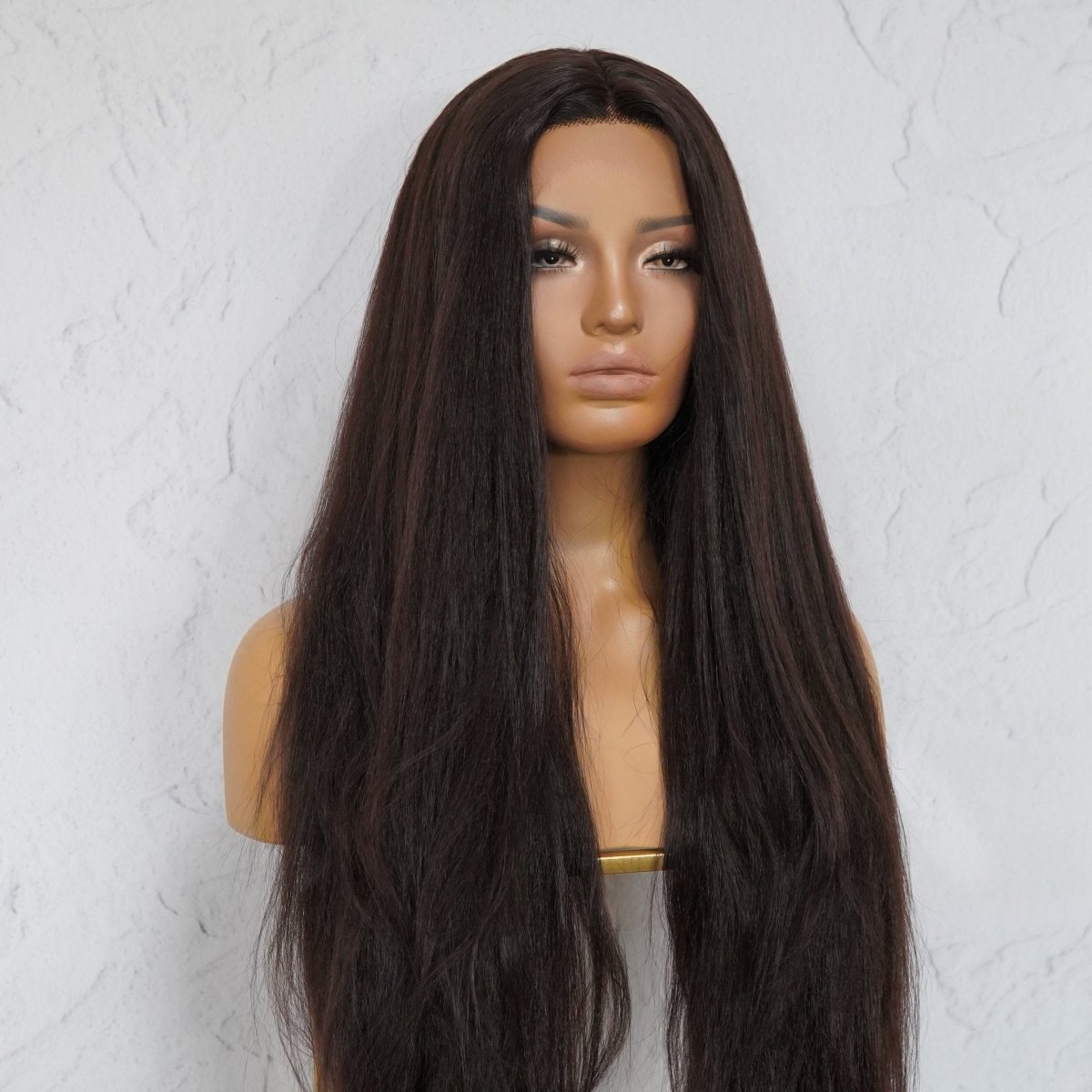 HANNAH - Darkest Brown - Lace Front Wig | Brown, Synthetic Hair | Milk &amp; Honey Wigs