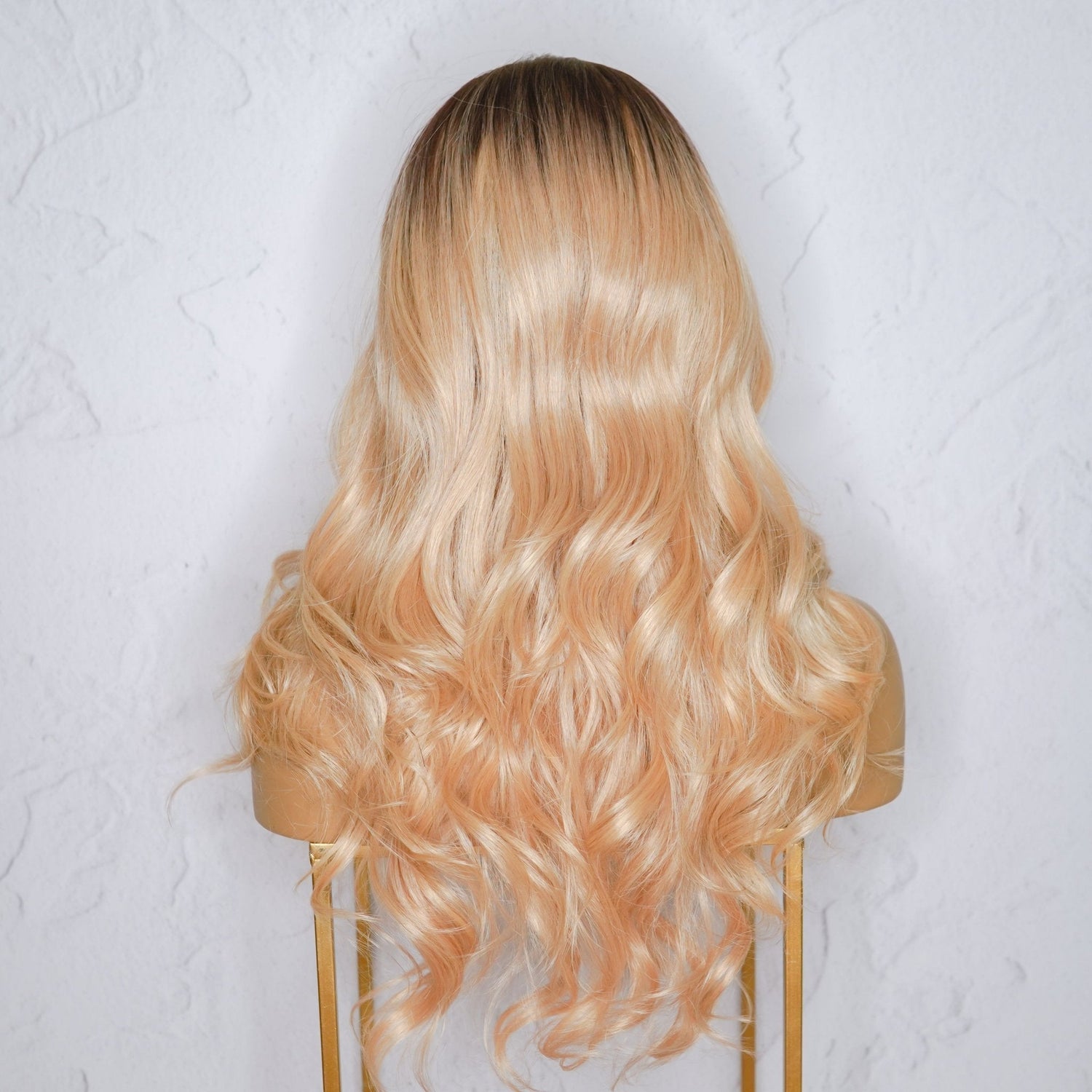 HARMONY Ombre Lace Front Wig | Blonde, 24 Inch, 13x4 Lace Front, Synthetic Hair | Milk &amp; Honey Wigs