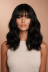 HAYLEY - Black Bob - Fringe Wig | Black, 12 Inch & Shorter, Fringe, Synthetic Hair | Milk & Honey Wigs