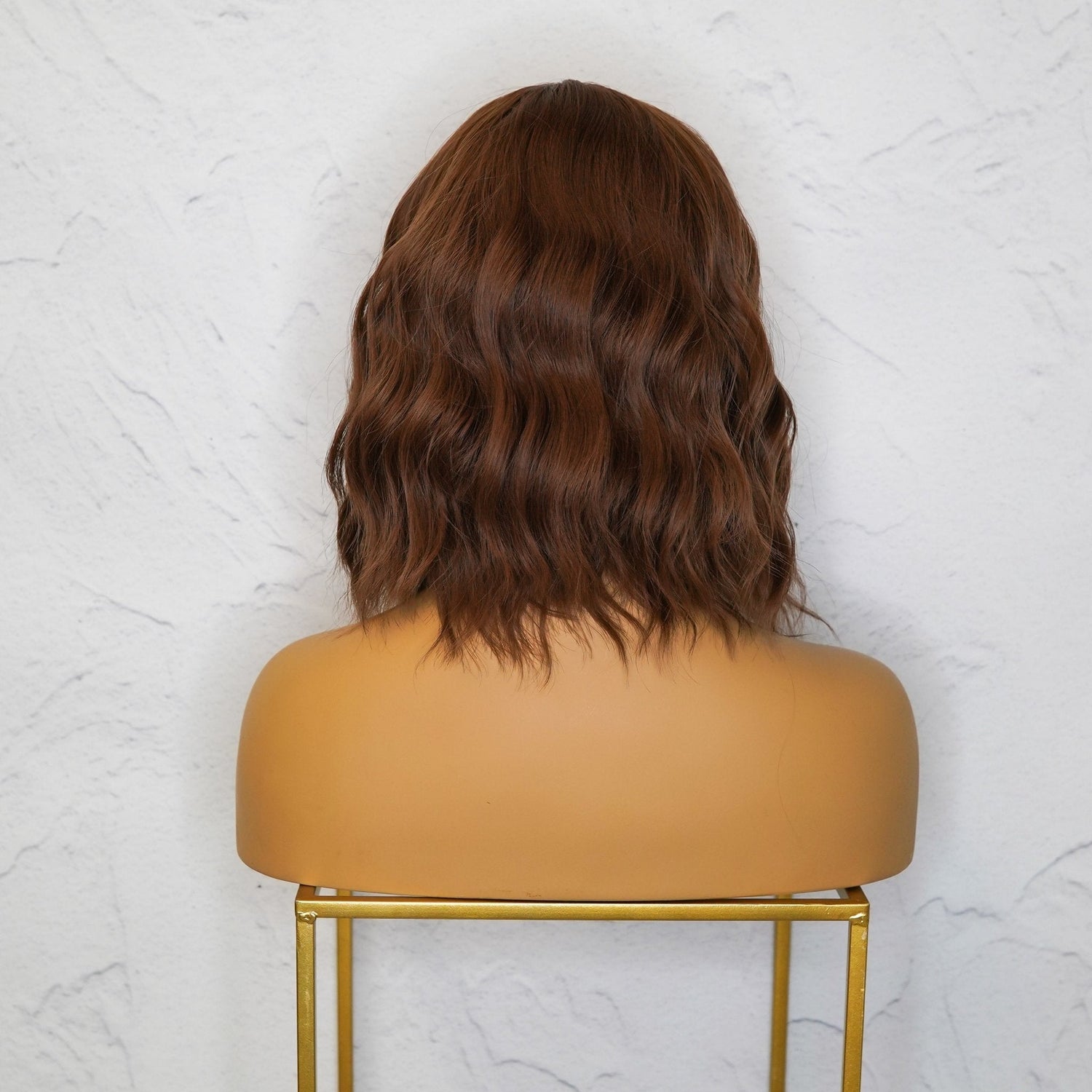 HAYLEY - Medium Brown - Fringe Wig | Brown, 12 Inch &amp; Shorter, Fringe, Synthetic Hair | Milk &amp; Honey Wigs