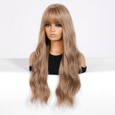 Honey blonde with Bangs Wig - MARKETPLACE | Blonde, Fringe, Synthetic Hair | Milk & Honey Wigs
