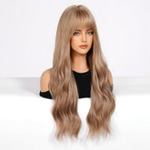 Honey blonde with Bangs Wig - MARKETPLACE | Blonde, Fringe, Synthetic Hair | Milk & Honey Wigs