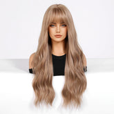 Honey blonde with Bangs Wig - MARKETPLACE | Blonde, Fringe, Synthetic Hair | Milk & Honey Wigs