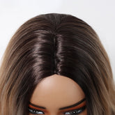 Honey Blonde with Dark Roots Wig - MARKETPLACE | Blonde, Fringe, Synthetic Hair | Milk & Honey Wigs