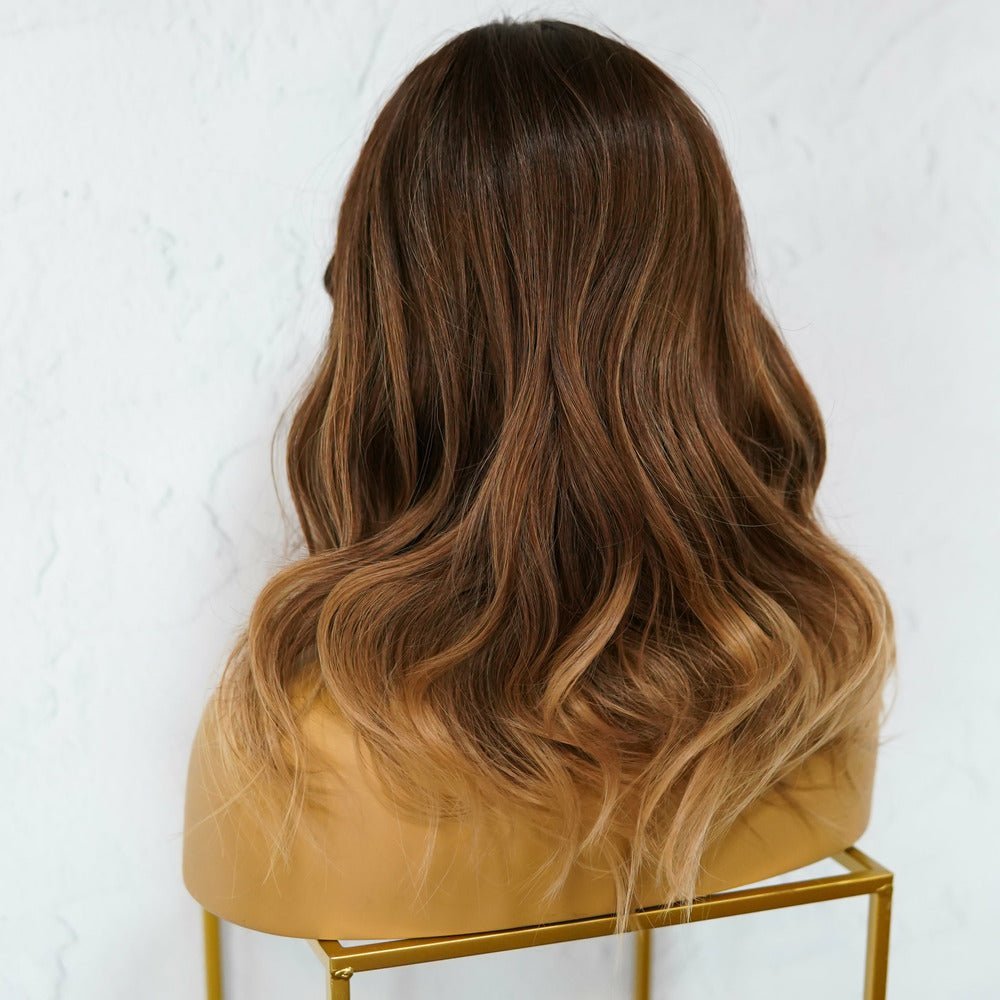 HOPE Brown Ombre Fringe Wig | Milk &amp; Honey Wigs