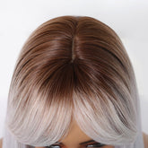 Icy Platinum Straight Wig - MARKETPLACE | Blonde, Fringe, Synthetic Hair | Milk & Honey Wigs