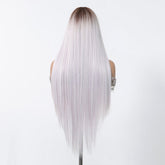 Icy Platinum Straight Wig - MARKETPLACE | Blonde, Fringe, Synthetic Hair | Milk & Honey Wigs