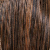 IMOGEN - Chocolate - Lace Front Wig | Brown, 24 Inch, T-Part Lace Front, Synthetic Hair | Milk & Honey Wigs