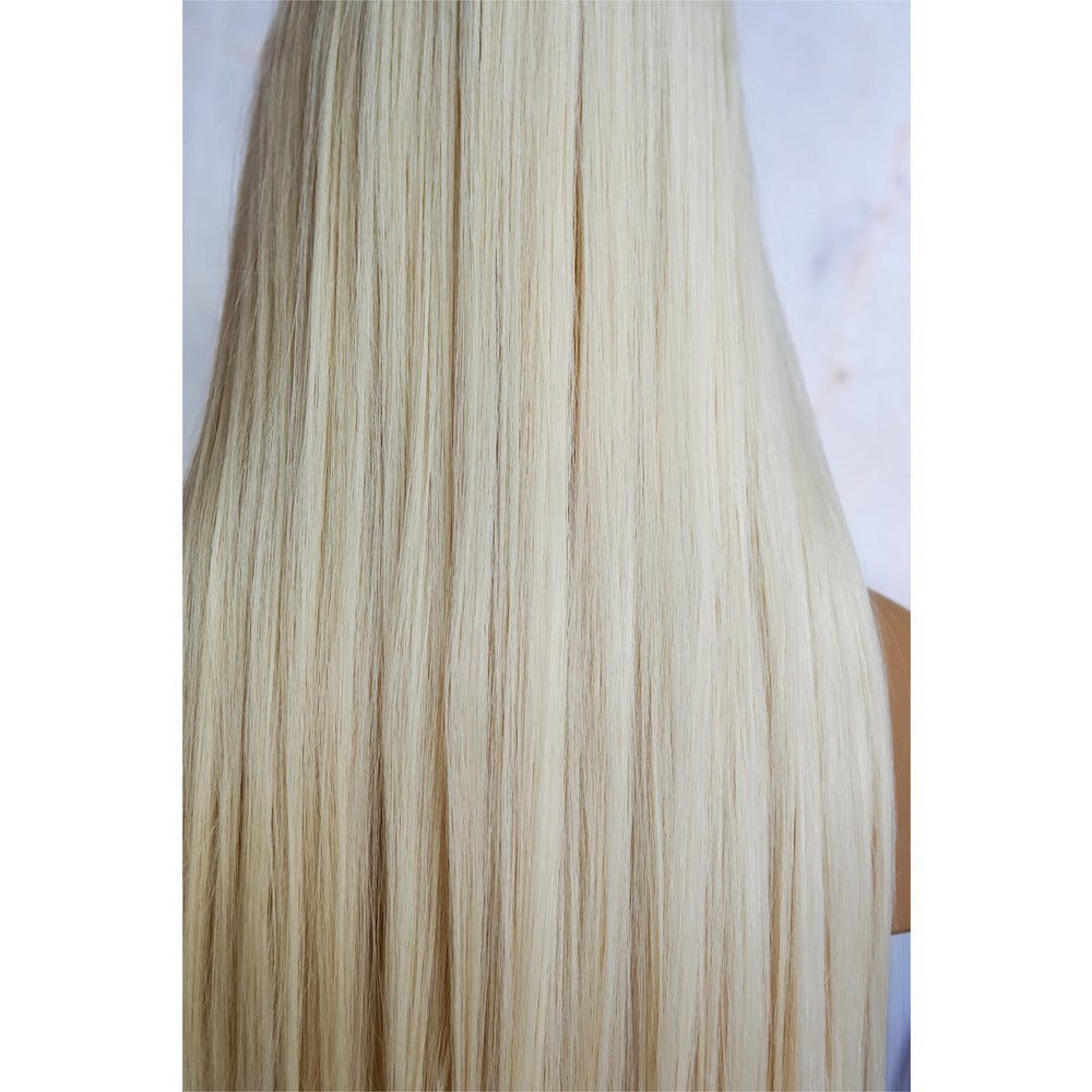 ISABELLE - Blonde - Lace Front Wig | Blonde, 28 Inch+, T-Part Lace Front, Synthetic Hair | Milk &amp; Honey Wigs